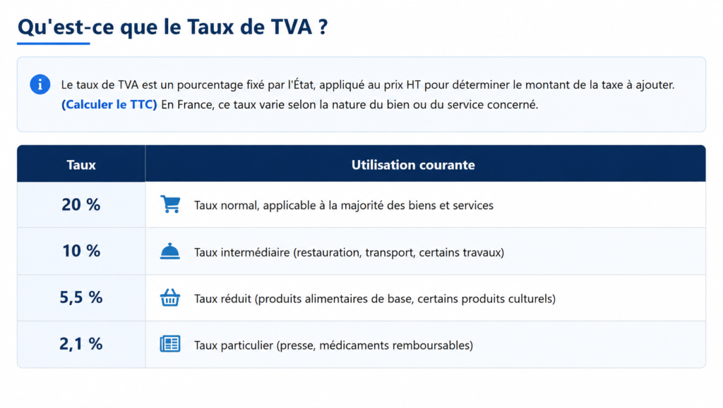 Calculer le TTC